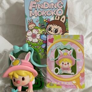 Finding Mokoko Pink and Yellow Toy Figure